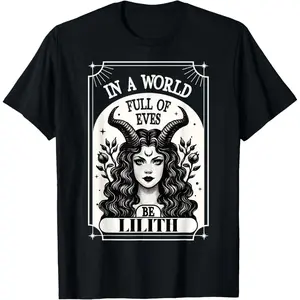 “In a World Full of Eves, Be Yourself” Feminist Quote T-Shirt | Women’s Empowerment Tee | 100% Cotton Casual Top
