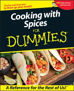 USED-Cooking with Spices for Dummies by Holst, Jenna (Paperback)
