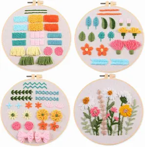 Punch nedle kit, Punch Needle Kits Adults Beginner, Learn Various Needlework Techniques for poking Embroidery
