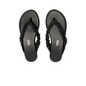 TKEES Savanna Sandal in Sable