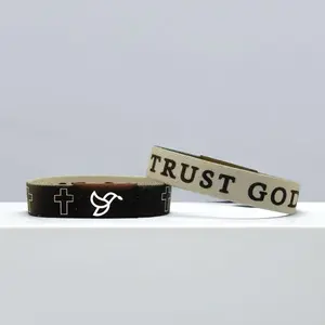NFC Tap Daily Bible Verse Bracelet, Modern Unisex Religious Jewelry with Dove Emblem, Inspirational Christian Devotional Gift