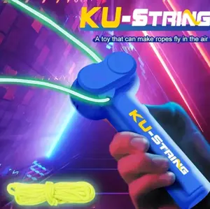 Fun and Safe Luminous Rope Launcher - Innovative Electric Rope Loop Toy for Indoor and Outdoor Games, Easy to Use and Carry, Ideal Halloween and Christmas Gift