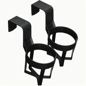 2pcs Car Interior Drink Cup Holder, Stable Non-Slip Space Saving, Door Side Fixed Storage Rack, Portable Cup Holder for Various Cars