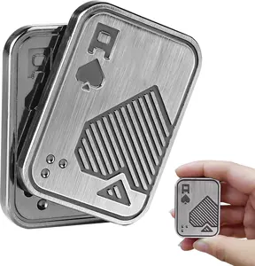 Fidget Slider, Durable metallic Stress Relief Toy, Portable Anxiety Fidgets for Stress Relief Fidgeting
