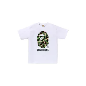 BAPE ABC Camo By Bathing Ape Tee (SS25) White/Green (men) by StockX