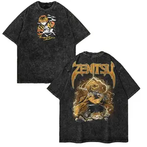 [Sale off up to 30%] Zenitsu Demon Slayer Anime T-Shirt Heavy Unisex Streetwear Gym Style Graphic Tee, Anime Merch, Gift For Fans, Gift For Men, Gift For Women Top Womenswear