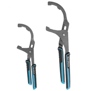 #SpringGlowUp DURATECH Oil Filter Wrench Set, 9" & 12" Oil Filter Removal Tools, Pliers for Cars, Trucks, Motorcycles