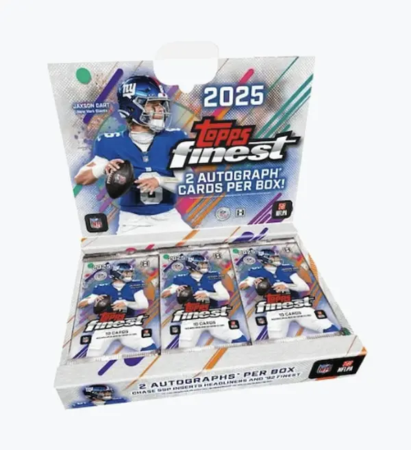 Break #3135  - (2) TOPPS FINEST HOBBY BOX **CHASE THE MAN, CENTURIONS, HEADLINERS, FRAMED WHITE 1/1s**