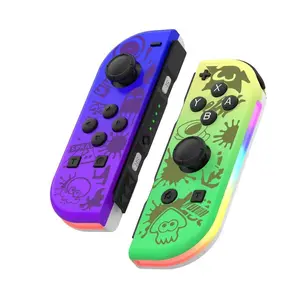 Wireless Controller for Game Handheld Controllers, Compatible with Switch Lite Oled, Dual Vibration Function, Cool Replacement Accessory
