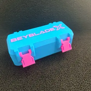 Beyblade X DeckBox! 3D printed and ready to head to your next battle! Comes in any color combo you choose!