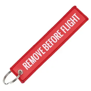 Luggage Tag Label Interior Accessories Remove Before Flight Car Key Rings Keyring Keychains Keychain Key Fob For Bags Car-styling