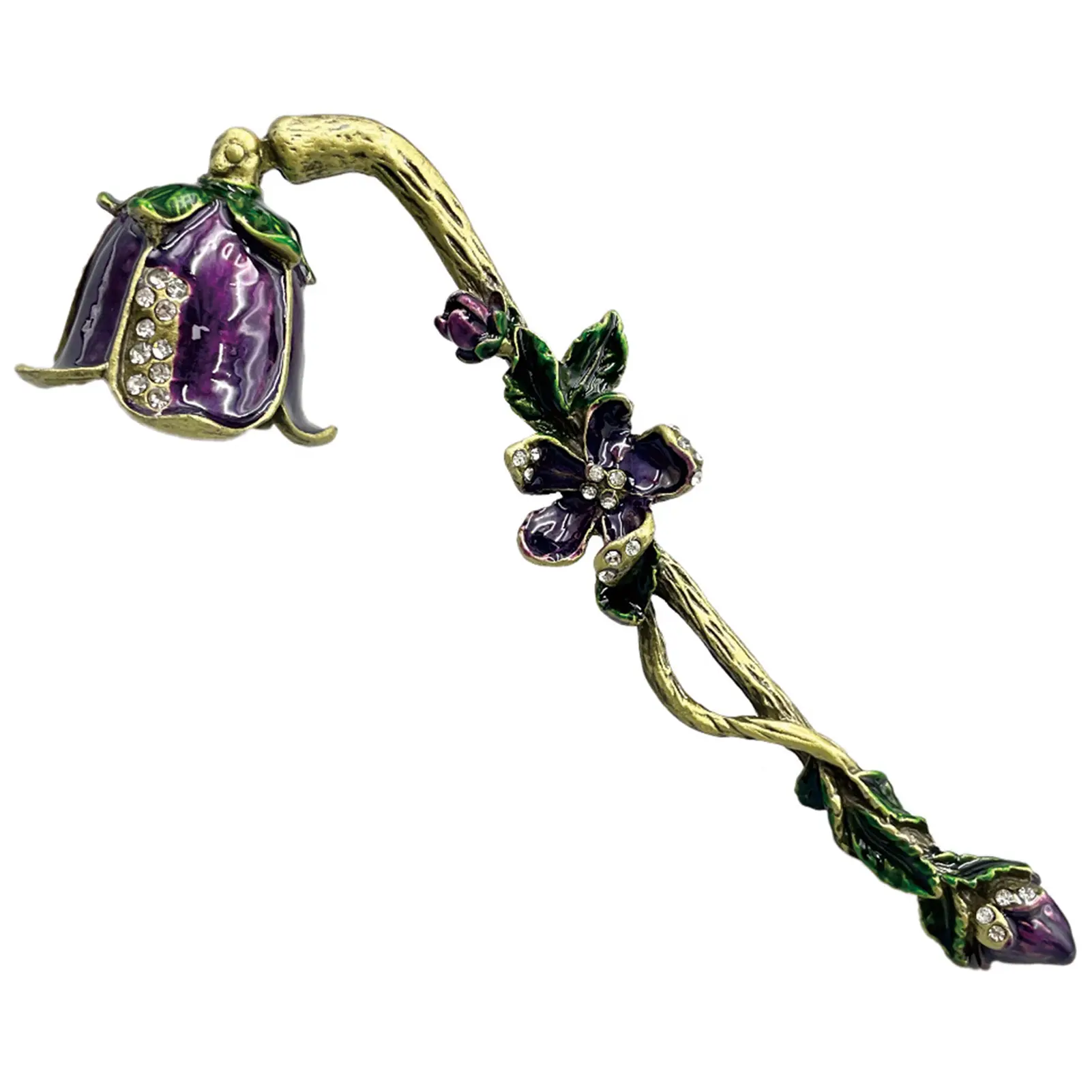 Elegant Alloy Candle Extinguisher, Vintage Decorative Candle Snuffer for Home Decor, Safe Flower Candle Extinguishing Cover for Scented Candles, Perfect Candle Accessory for Safely Putting Out Candles with Style and Elegance in Any Room