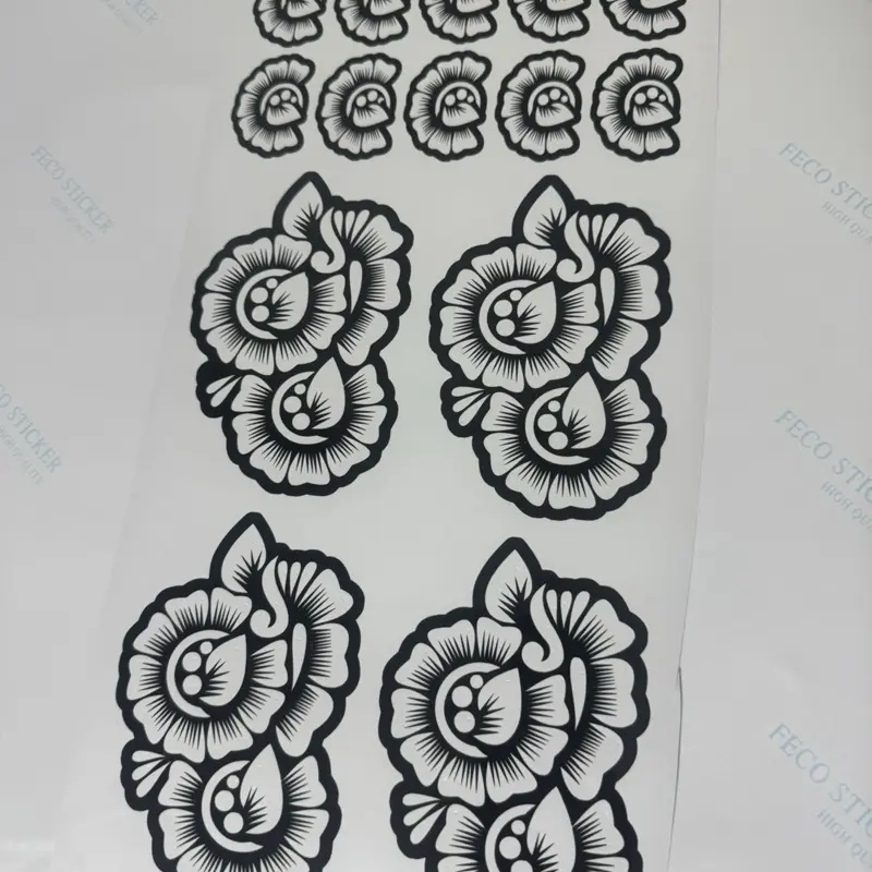 Sparkly Glitter Henna Stencil Paper Sticker - Temporary Tattoo Stencil for DIY Tattoos, Hand Decor on Backhand & Fingers for 2 Key Occasions, Single Item, Henna Designs, Glamorous, Sticker Paper, Temporary Art, Suitable All, Glow Like Africa
