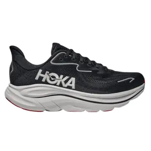 Hoka One One Clifton 10 Black Silver 1162030-BKSV Men's Fashion Shoes New