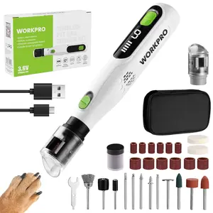 #JumpstartSale WORKPRO 6-Speed Dog Nail Grinder, Pet Nail Grinder for Small, Medium, and Large Dogs and Cats, 70 Accessories Rotary Tool with Type-C Charging Cable and Storage Bag for Sanding, Carving, and Polishing