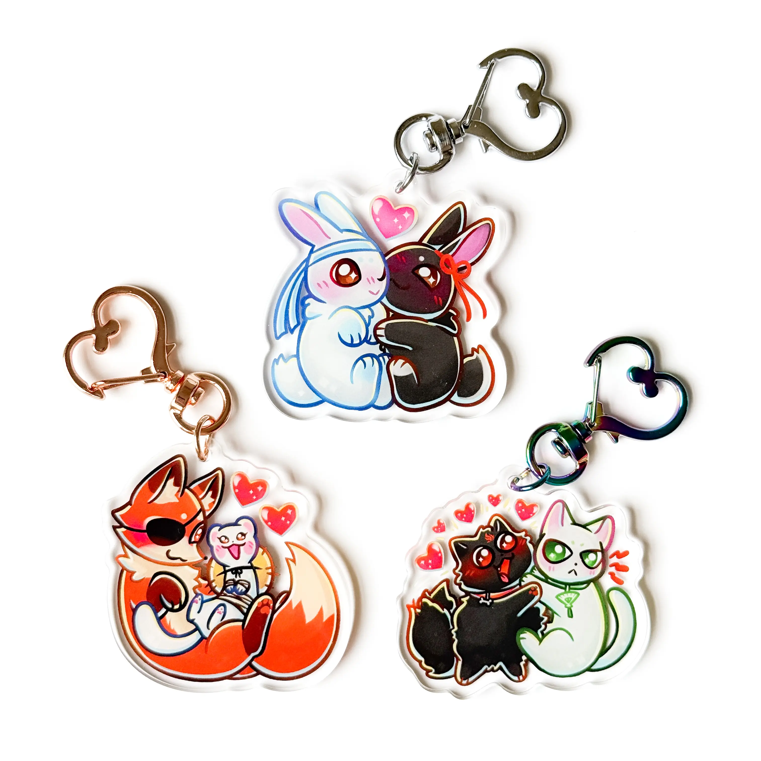 MXTX Series 2" Double Sided Acrylic Charm