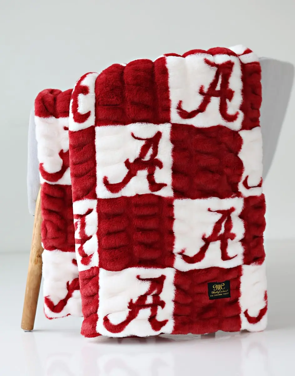 University of Alabama Crimson Tide Hugs Blanket - Infant & Adult Use, 30"x36" (30 to 39 in) Soft Throw Blanket for Bedding & Linens