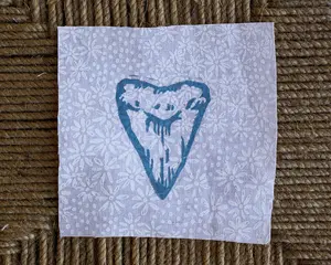 Shark Tooth Sew-On Patch
