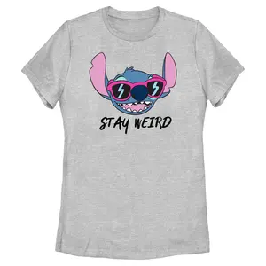 Women's Lilo & Stitch Stay Weird Sunglasses Stitch T-Shirt