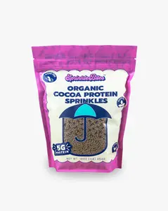 Cocoa Protein SprinkleBites (1 lb bag) | Dye Free | Gluten Free | Protein Sprinkles