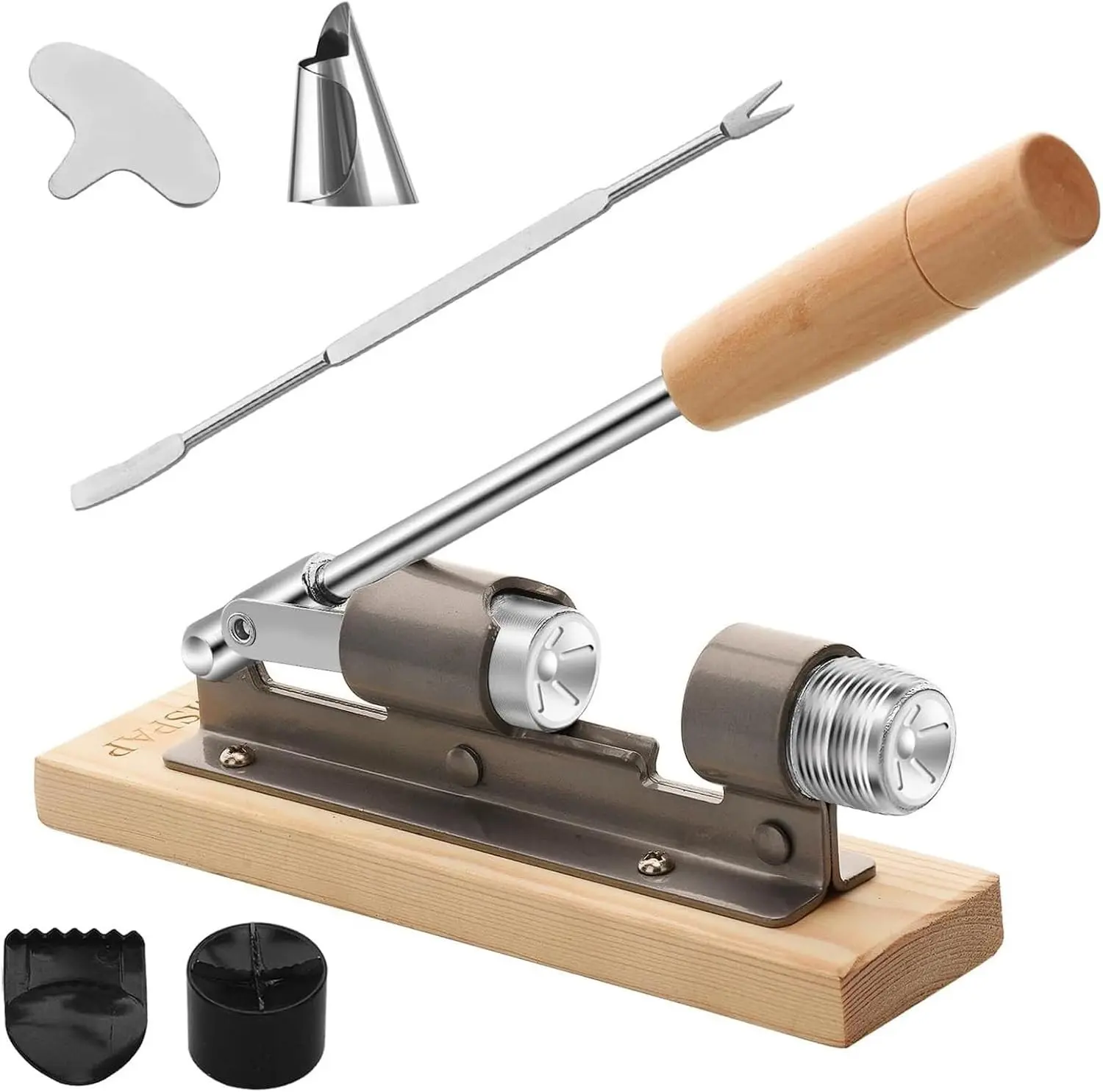 Heavy Duty Adjustable Nut Cracker Opener Tool for Cracking Walnuts Pecans Hazelnuts Almonds Brazil Nuts