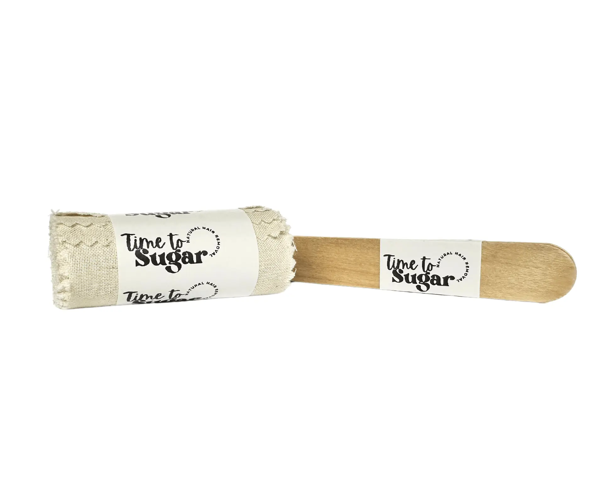Sugaring Accessories: 10 Washable Cotton Strips & 5 Spatulas for Sustainable Sugaring Experience