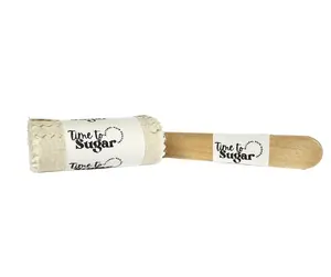 Sugaring Accessories: 10 Washable Cotton Strips & 5 Spatulas for Sustainable Sugaring Experience