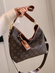 2026 New Fashion Women's Bag, Stylish Print Crossbody Bag, Bucket Bag, Shoulder Bag, High-End Lady Handbag, Trendy Accessories