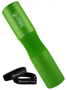 Gradient Fitness Barbell Pad | Hip Thrust Pad, Squat Pad, Barbell Pad for Hip Thrust, Squat Bar Pad for Olympic or Standard Bars, Hip Thrust Pad for Barbell