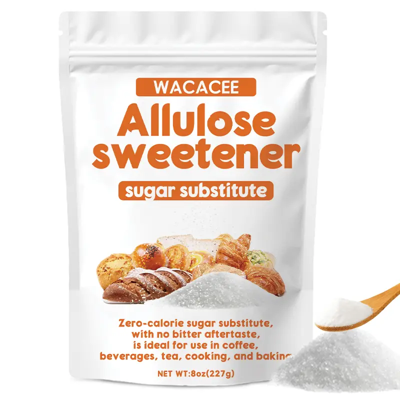 WACACEE Bagged Allulose Zero-Calorie Sugar Sweetener for Baking & Beverages, Sucrose Alternative