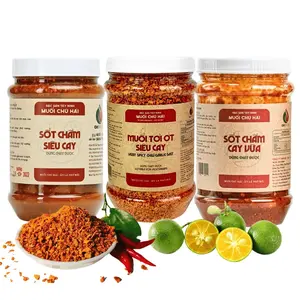 [Chu Hai] Combo 3 Salts: Chili Garlic, Mild, Super