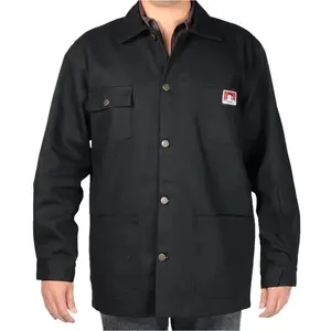 Chore Coat Black/ Hickory Lined