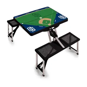 Oniva MLB Picnic Table Portable Folding Table with Seats