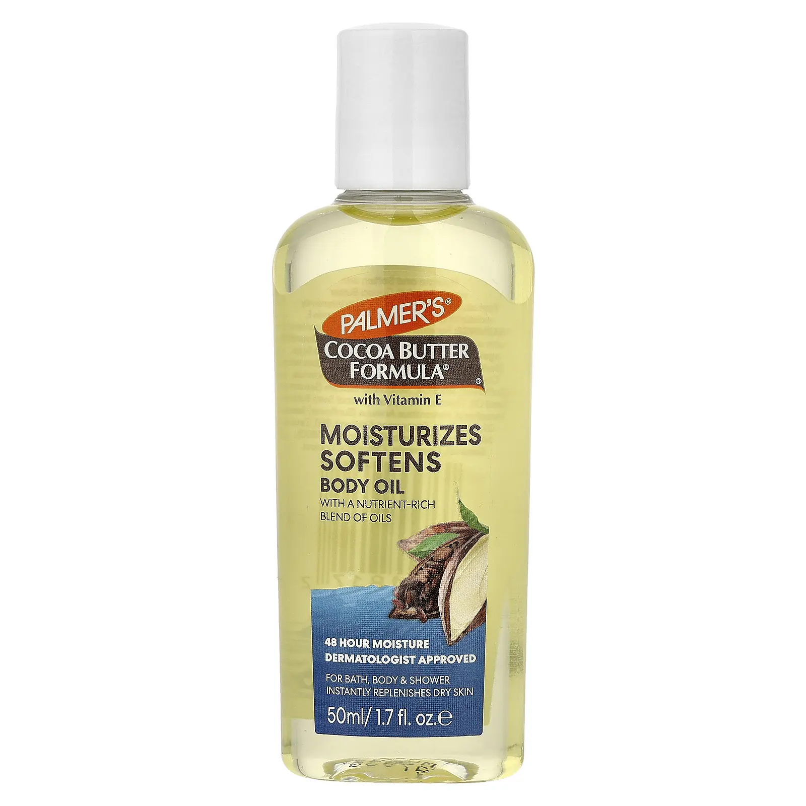 Palmer's Cocoa Butter Formula® with Vitamin E, Body Oil, 1.7 fl oz (50 ml) Palmer's Cocoa Butter Formula® with Vitamin E, Body Oil, 1.7 fl oz (50 ml)