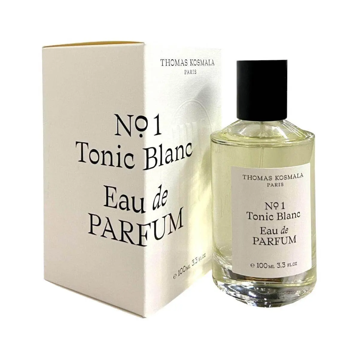 Thomas Kosmala No.1 Tonic Blanc Eau de Parfum, Aromatic Woody Unisex Fragrance with Bergamot, Cedarwood & Musk, 3.3 fl oz, Aromatic Woody Fragrance, Bergamot Top