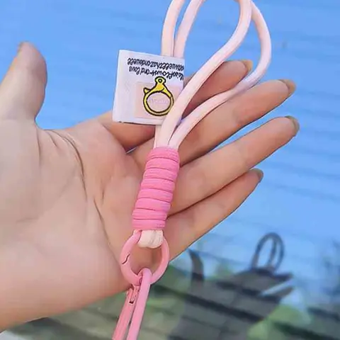 Paracord Braided Rope Keyring Woven Rope Charm Keychain, Keychain For Bags, Keychain Wristlet Strap, Carabiner Lanyards Braided Wrist Strap Charms Woven Hand Straps for Women Men, Handbag Backpack Purse, Phone Strap, Keys, Car Accessories
