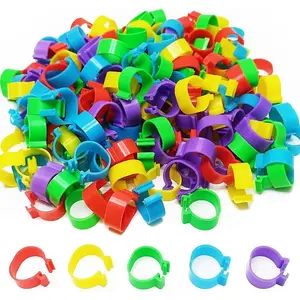 200 count 16mm Chicken  Bands   Bands for Chickens Poultry  Bands Rings 8/16/20/25mm