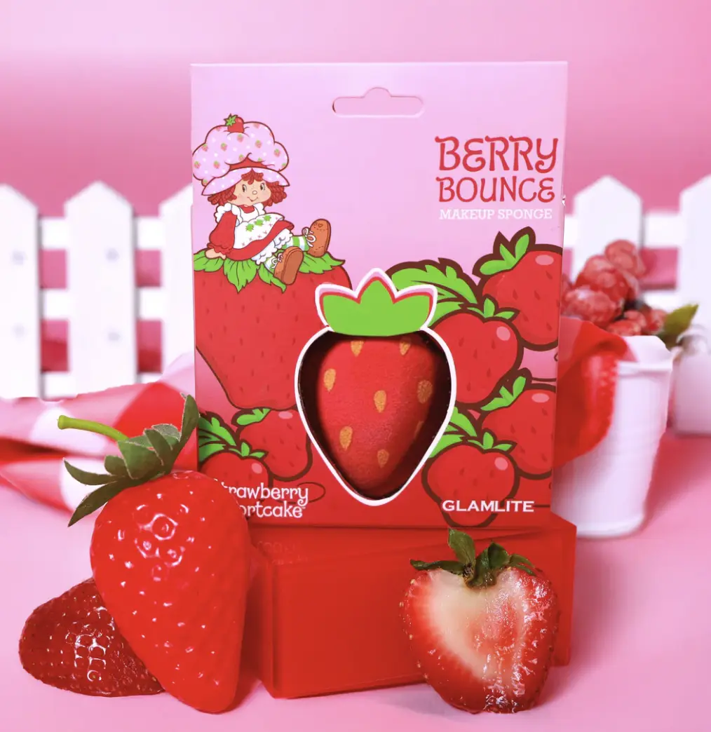 Strawberry Shortcake x Glamlite Sponge