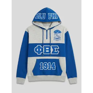 Phi Beta Sigma Quarter Zip Hoodie