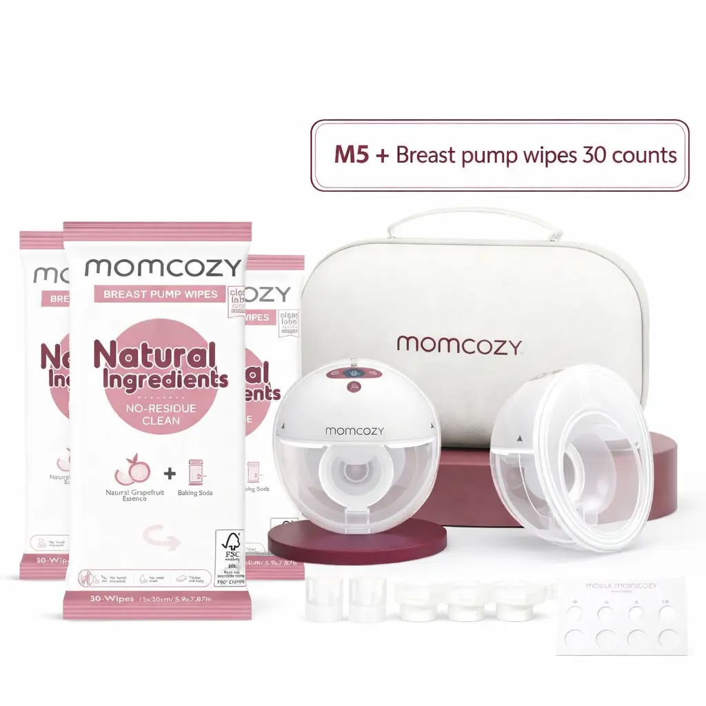 M5+Breast pump wipes 30 counts