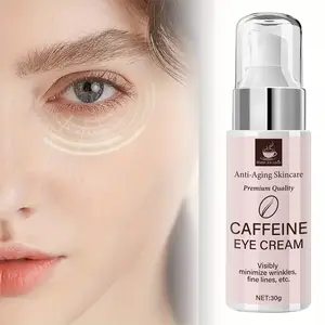 Caffeine Eye Cream, Gentle, Delicate, Soft and Moisturizing, Daily Skin Care Around The Eyes, Moisturizer
