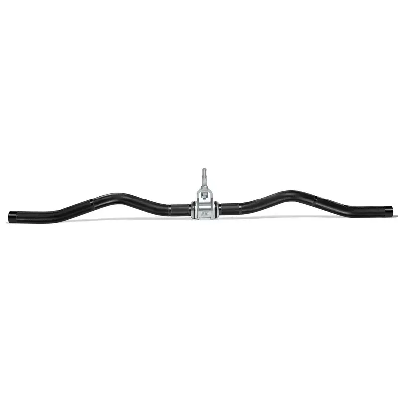 RITFIT Ergonomic W-Shaped Aluminum Alloy Handle Lat Pulldown Bar - Gym & Home Fitness Workout Equipment, Exercise Machine Accessory Hand Grips