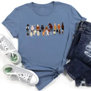 Farm Animal Lovers Super Soft Tees, Shirts, Illustration, Breeds