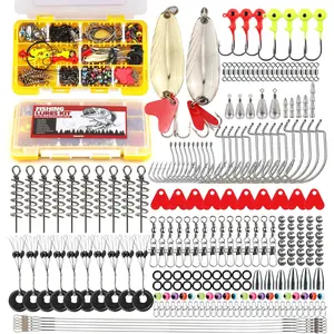 Fishing Tackle Box Set – Lure Kit for Freshwater & Saltwater, Crankbaits, Spinnerbaits, Soft Plastics, Jigs, Weights, Hooks – All-in-One Fishing Gear for Men other accessory trout bass fresh water
