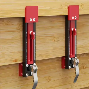 2Pcs Siding Installation Tools, Siding Mounting Kit for Use with 5-8Inch Fiber Cement Siding, Siding Tools Lap Siding Gauge with Adjustable Reveals, Siding Tools with Polycarbonate Body-Hot 2024