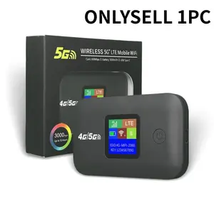 4G LTE WF Router 150Mbps Portable Wireletss Mifi Modem 3000Ma Mini Outdoor WF Hotspot with Sim Card Slot Mobile Pocket Router New 2026 High for Reliable Electronic Component