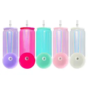 Shimmer Color Glass Libby Cup Set