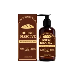 Dough Dissolver, Food Processing Neutral Formula, Easy to Rinse, Gentle on Hands, Kitchen Cleaning Agent, Safe for Food Contact, Enzymatic Cleaner
