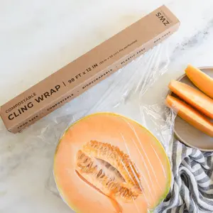 Compostable Cling Wrap - Plastic-Free Food Storage