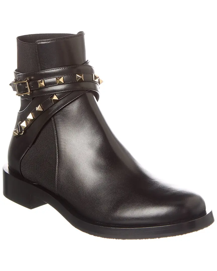 Valentino Rockstud Leather Boot Valentino Rockstud Leather Boot